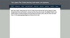 Desktop Screenshot of legacyplans.net